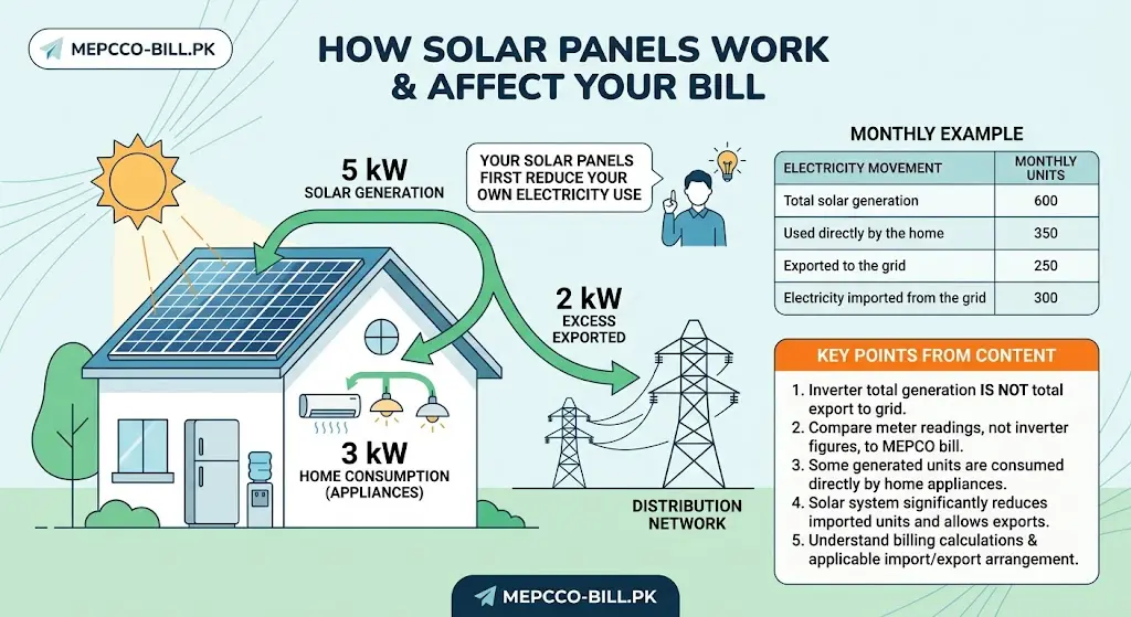 What Happens to Your MEPCO Bill After Solar Export?