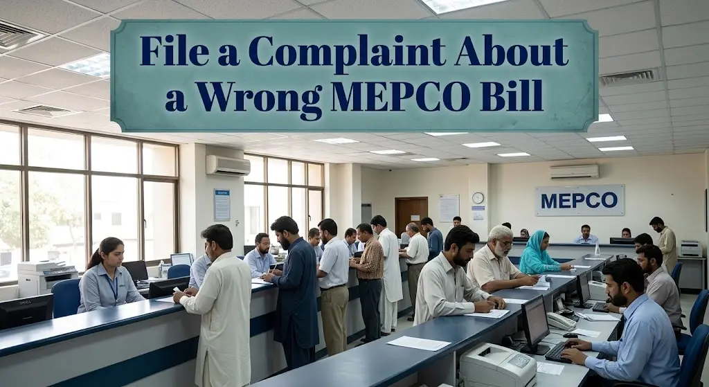 MEPCCO-Bill.pk's Guide to Disputing a Wrong MEPCO Bill