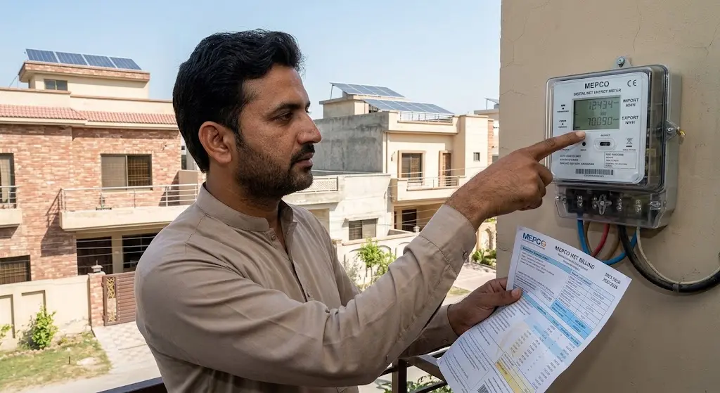 MEPCO Net Metering Rate Drops to Rs 11 in 2026