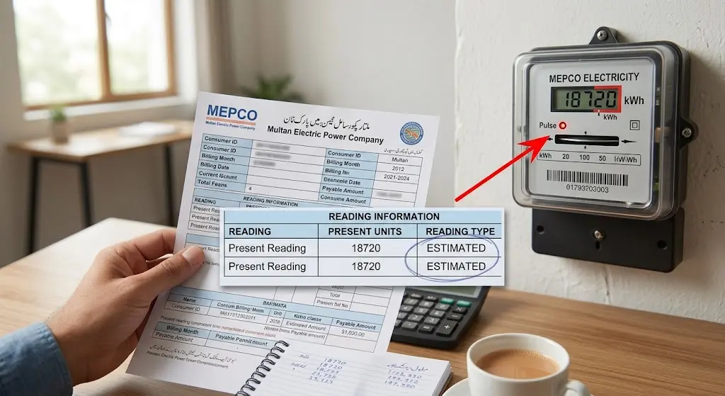Why Is My MEPCO Bill Marked Estimated?