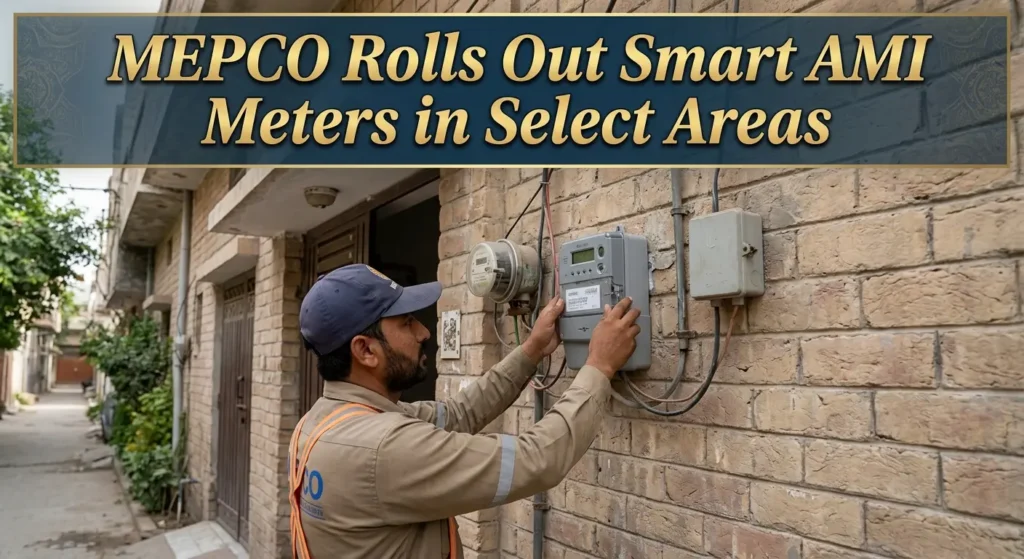 MEPCO Rolls Out Smart AMI Meters in Select Areas