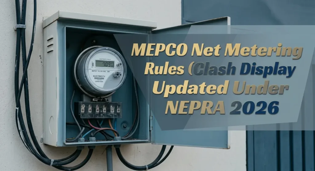 MEPCO Net Metering Rules Updated Under NEPRA 2026
