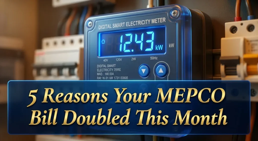 5 Reasons Your MEPCO Bill Doubled This Month