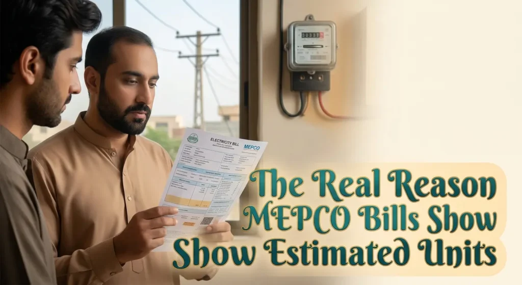 The Real Reason MEPCO Bills Show Estimated Units