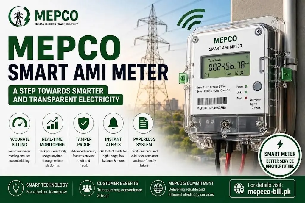 MEPCO Rolls Out Smart AMI Meters in Select Areas