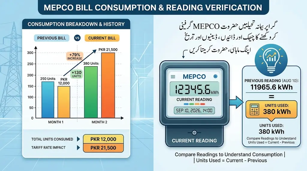 MEPCO New Bill Format 2026: Key Changes Explained
