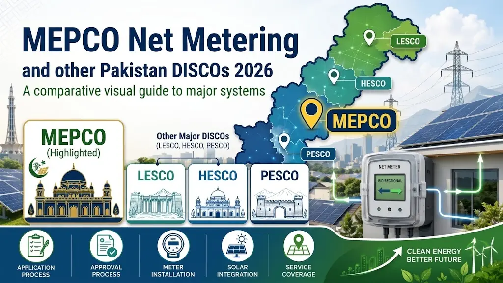 How Does MEPCO's Net Metering Compare to Other DISCOs?