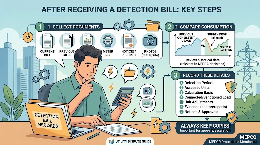 MEPCO Detection Bill vs Regular Electricity Bill: What Changes