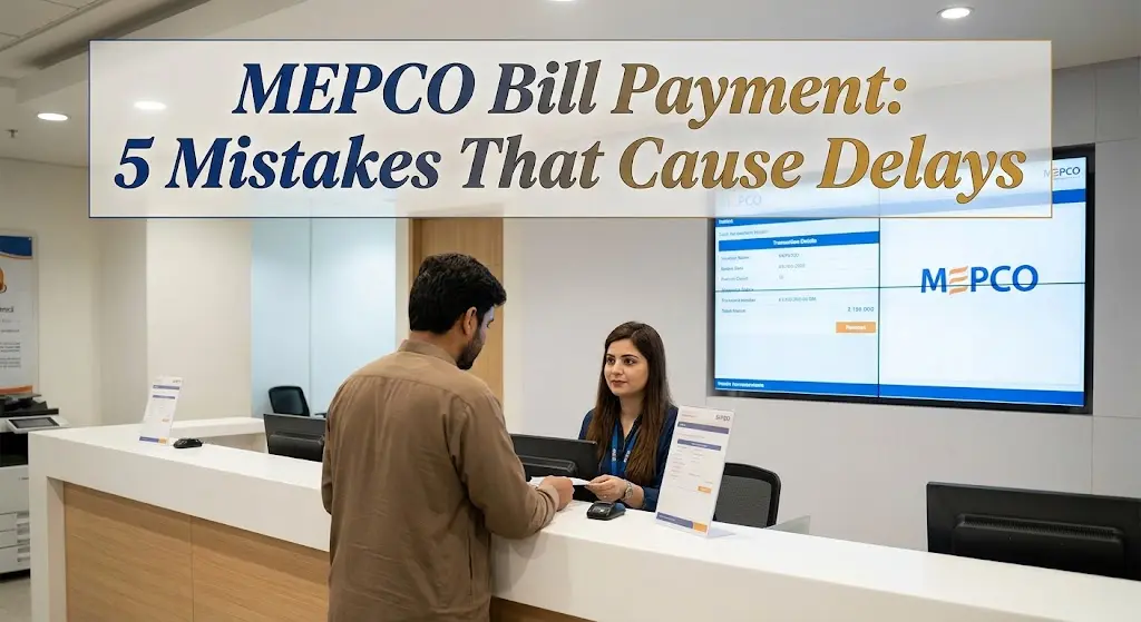 MEPCO Bill Payment: 5 Mistakes That Cause Delays