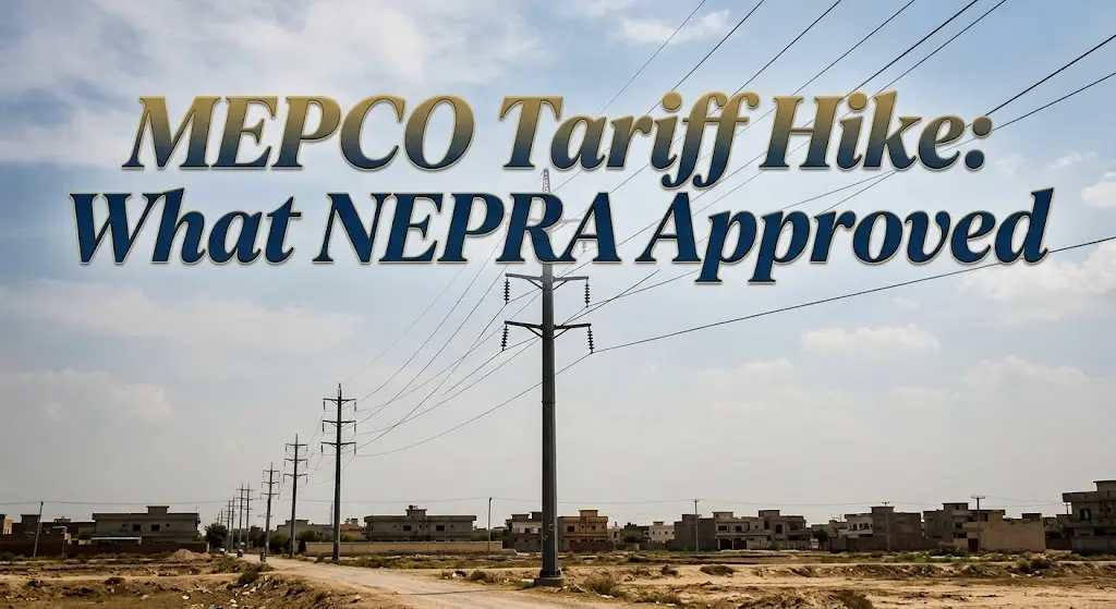 MEPCO Tariff Hike: What NEPRA Approved