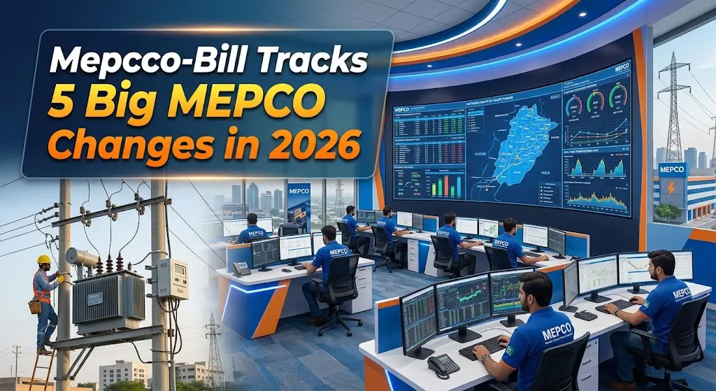 Mepcco-Bill Tracks 5 Big MEPCO Changes in 2026
